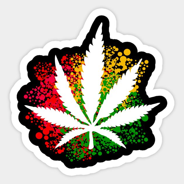 Rasta Good Vibes Reggae Reggae Clothing Sticker Teepublic 